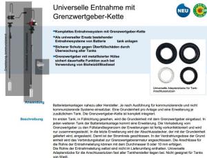 Universelle Entnahmearmaturen von Haase-Tankschutz GmbH Gründau